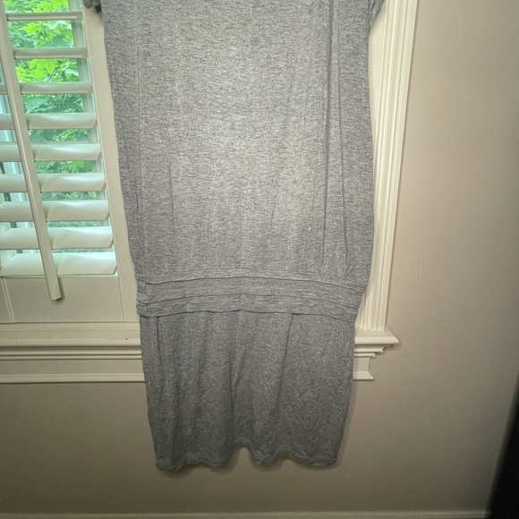 Max Studio Drop Waist Grey Dress - Picture 3 of 12